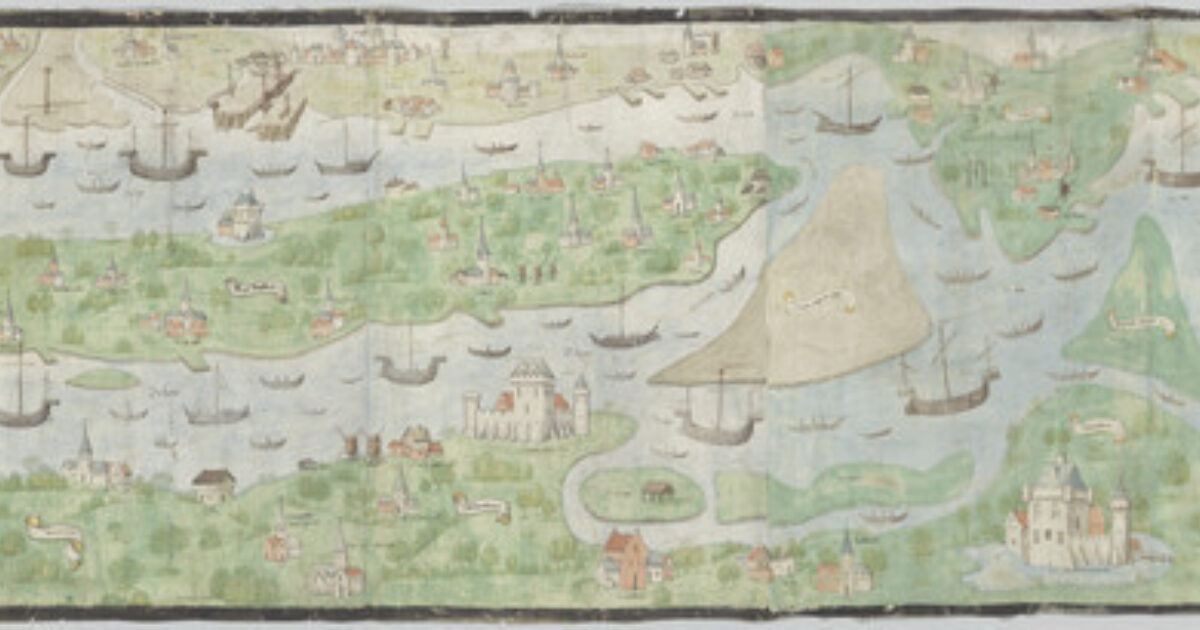 Tot in detail | Scheldekaart van Rupelmonde tot de Noordzee